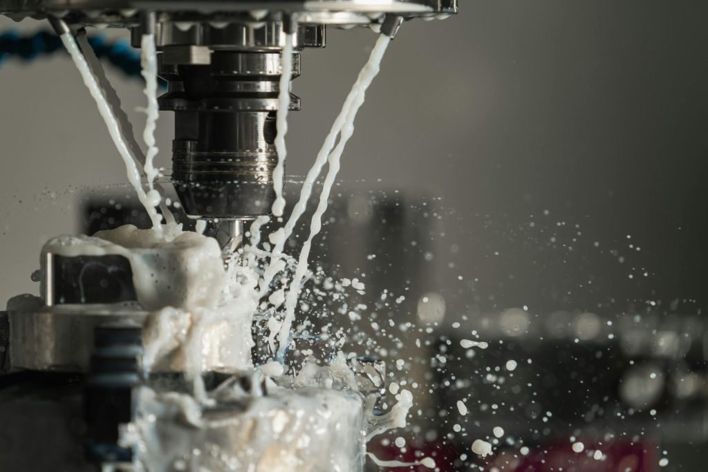 Water Splash on Glass Bottle